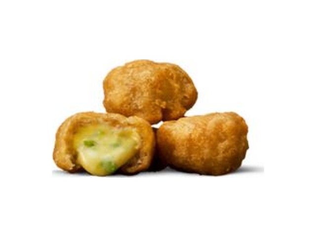 Officielt produktfoto af Chili Cheese Tops 3 stk. fra McDonald’s Danmark
