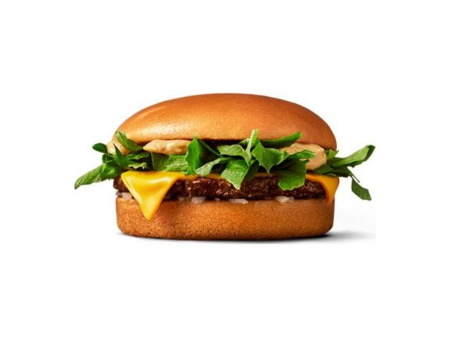 Officielt produktfoto af Tasty Cheese fra McDonald’s Danmark