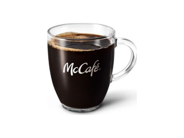 Officielt produktfoto af Filterkaffe, stor fra McDonald’s Danmark