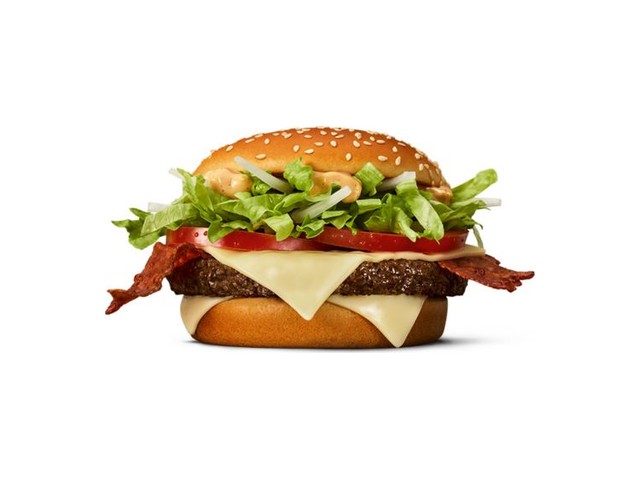 Officielt produktfoto af Big Tasty® Bacon fra McDonald’s Danmark