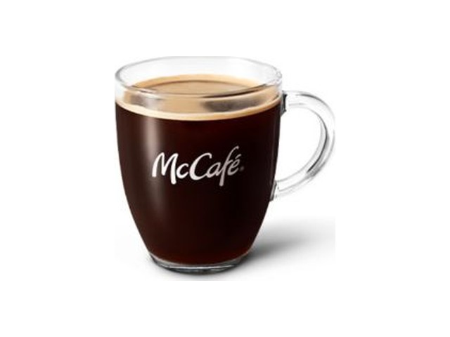 Officielt produktfoto af Americano, mellem fra McDonald’s Danmark
