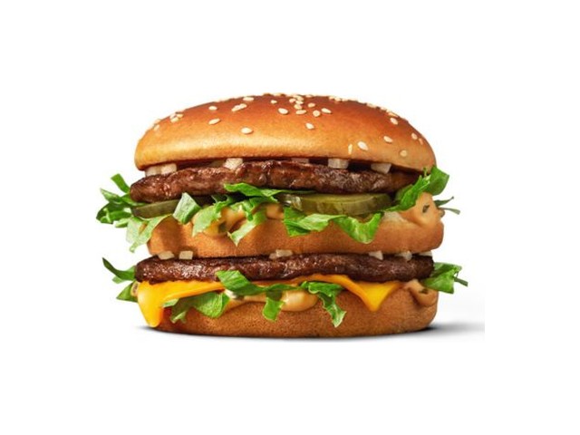 Officielt produktfoto af Big Mac® fra McDonald’s Danmark