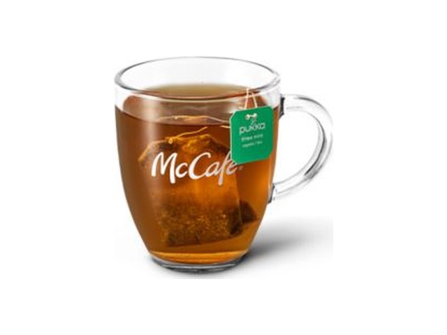 Officielt produktfoto af Mynte te fra McDonald’s Danmark
