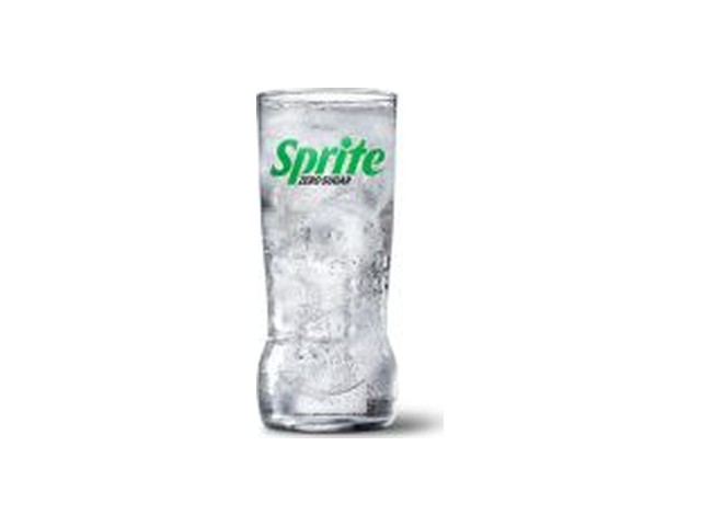 Officielt produktfoto af Sprite® Zero, mellem fra McDonald’s Danmark