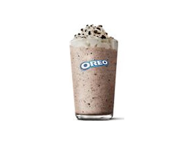 Officielt produktfoto af Frappé Oreo® fra McDonald’s Danmark
