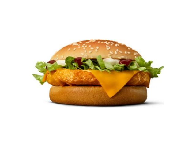 Officielt produktfoto af Chicken Salsa Cheese fra McDonald’s Danmark