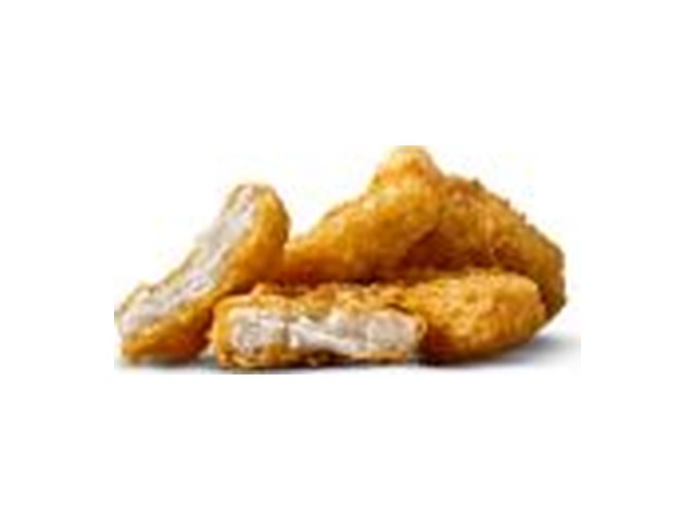 Officielt produktfoto af Chicken McNuggets® 4 stk. fra McDonald’s Danmark