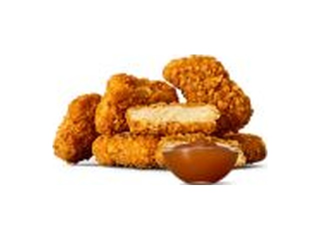 Officielt produktfoto af Veggie Nuggets 6 stk. fra McDonald’s Danmark