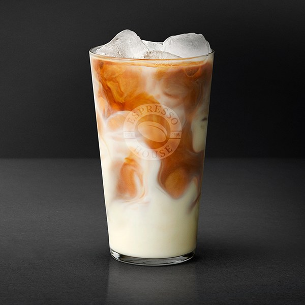 Espresso House Iced Latte Hazelnut fra Sunset Boulevard